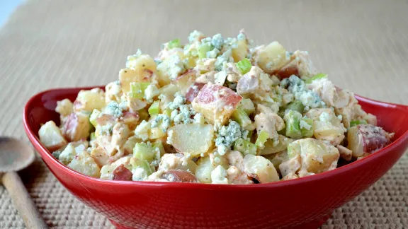 Buffalo Chicken Potato Salad