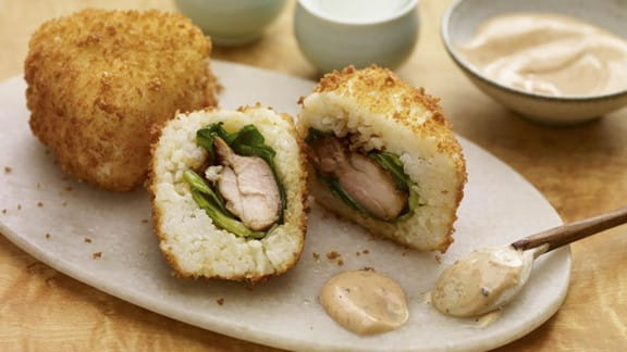 fried-chicken-rice-balls