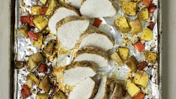 One-Pan-Roasted-Pork-and-Potatoes--576X324
