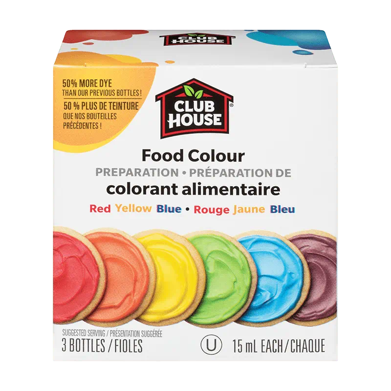 Food Colour Preparation 4-Vials