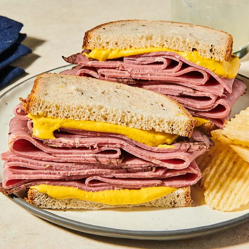 montreal smoked meat sandwiches